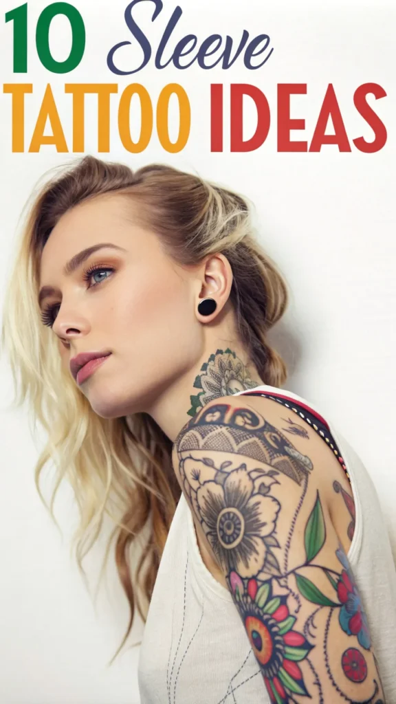 10 Sleeve Tattoo Ideas to Create a Unique and Intricate Design