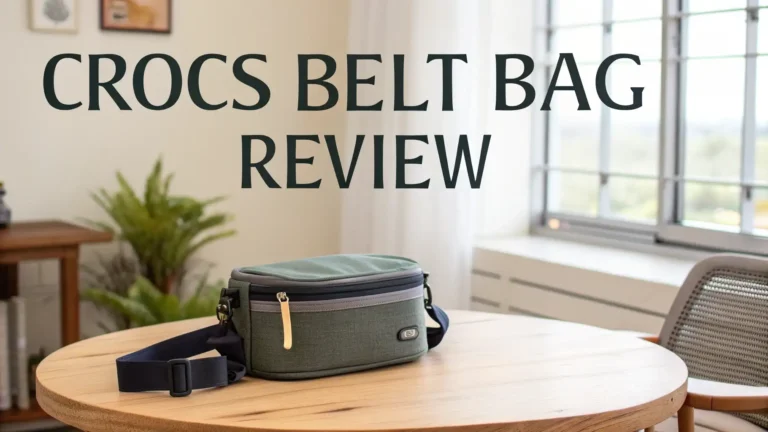 Crocs Belt Bag Review: Guide to Trendy Hands Free Accessory