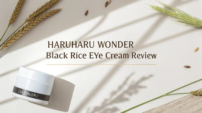 HARUHARU Wonder Black Rice Eye Cream Review 2026