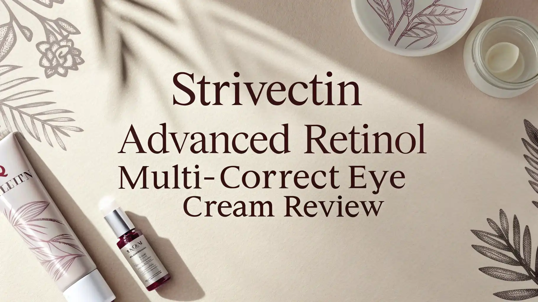 StriVectin Advanced Retinol Multi Correct Eye Cream Review 2026